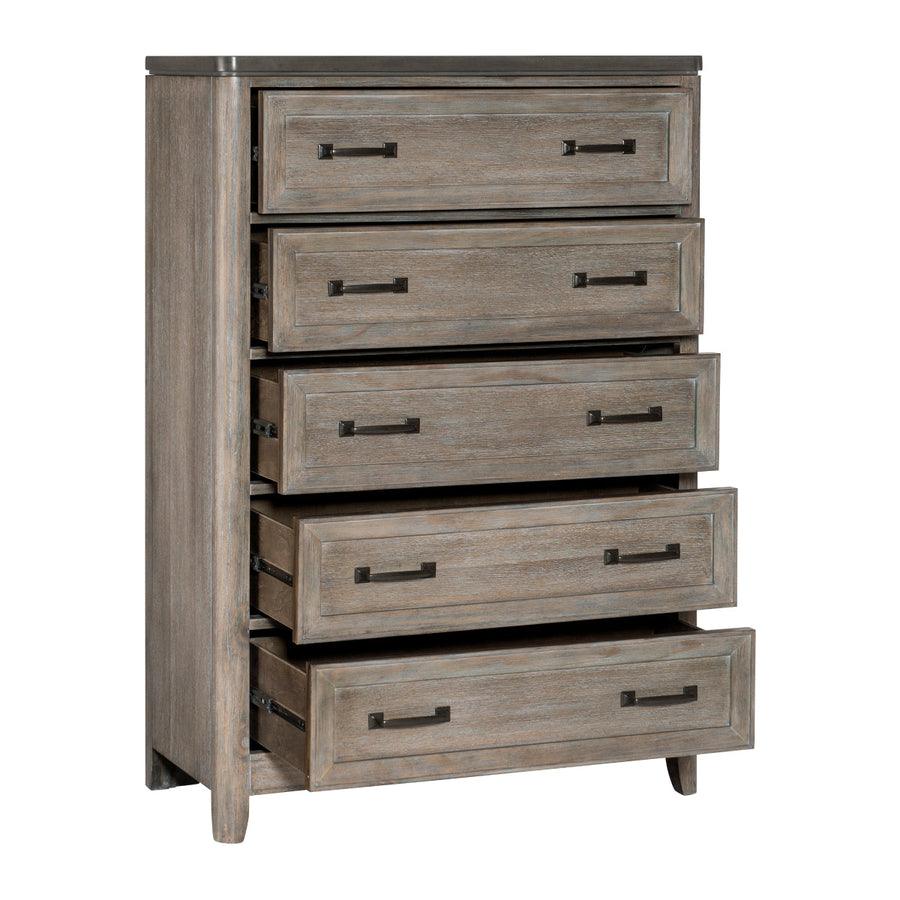 Newell Light Brown Chest by Homelegance at Eve Furniture