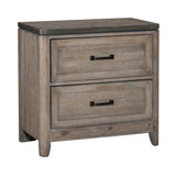 Newell Light Brown Nightstand by Homelegance at Eve Furniture