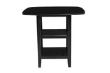 Norman Black 5-Piece Counter Height Set by Homelegance at Eve Furniture