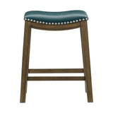Ordway Green/Brown Counter Height Stool, Green by Homelegance at Eve Furniture
