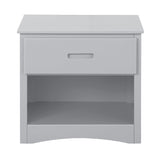 Orion Gray Nightstand by Homelegance at Eve Furniture
