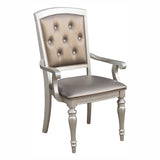 Orsina Silver Arm Chair, Set of 2 by Homelegance at Eve Furniture