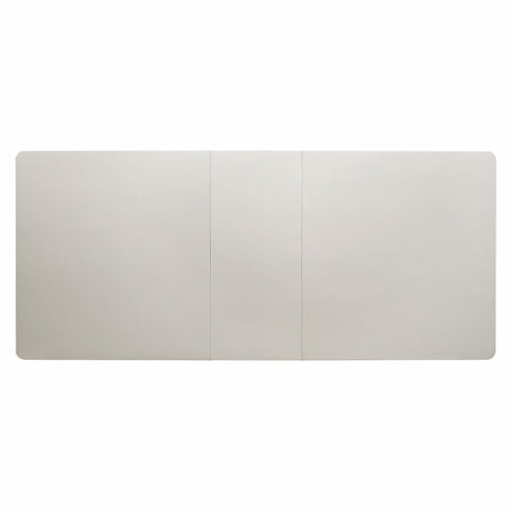 Orsina Silver Mirrored Extendable Dining Table by Homelegance at Eve Furniture