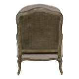 Parlier Gray Weathered Accent Chair by Homelegance at Eve Furniture