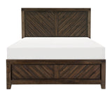 Parnell Rustic King Panel Bed by Homelegance at Eve Furniture
