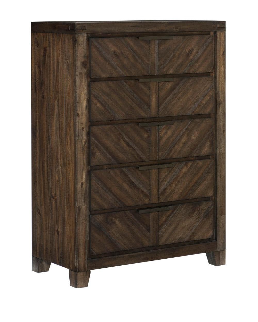 Parnell Rustic Panel Bedroom Set by Homelegance at Eve Furniture