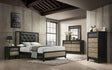 Paro Black Panel Bedroom Set by New Era Innovations at Eve Furniture