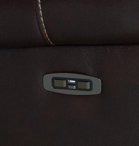 Party Time Brown 3-Piece Power Reclining Living Room Set by New Era Innovations at Eve Furniture