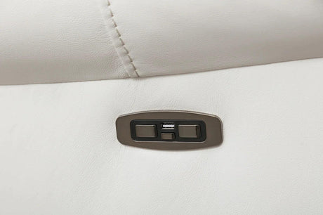 Party Time White 3-Piece Power Reclining Living Room Set by New Era Innovations at Eve Furniture