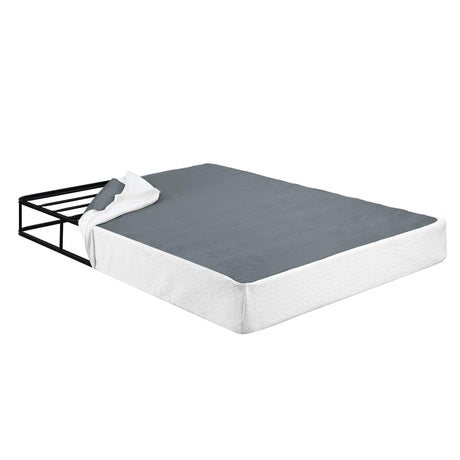 Perrin White California King Mattress Foundation by Homelegance at Eve Furniture