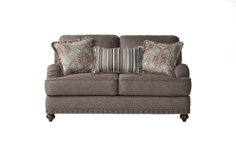 Phineas Driftwood Brown Sofa and Loveseat by New Era Innovations at Eve Furniture