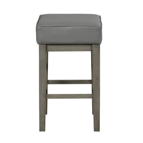 Pittsville Gray/Espresso Counter Height Stool, Set of 2 by Homelegance at Eve Furniture