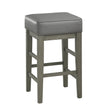Pittsville Gray/Espresso Counter Height Stool, Set of 2 by Homelegance at Eve Furniture