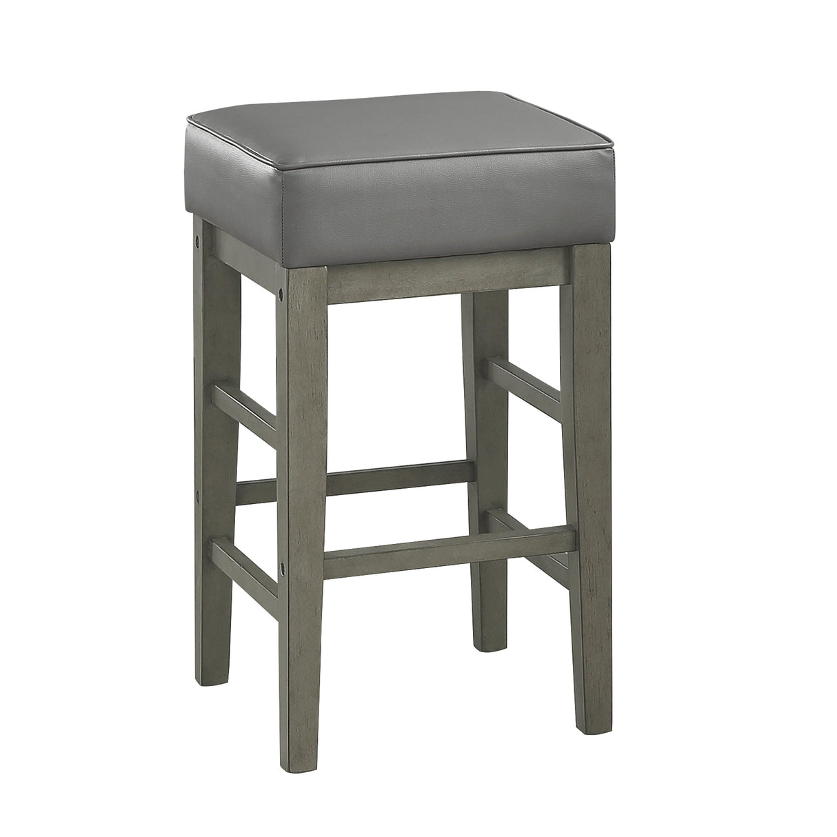 Pittsville Gray/Espresso Counter Height Stool, Set of 2 by Homelegance at Eve Furniture