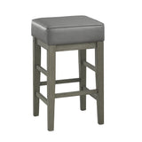 Pittsville Gray/Espresso Counter Height Stool, Set of 2 by Homelegance at Eve Furniture