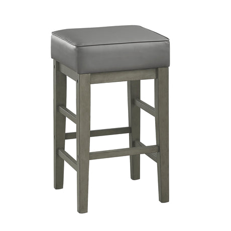 Pittsville Gray/Espresso Counter Height Stool, Set of 2 by Homelegance at Eve Furniture