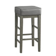 Pittsville Gray/Espresso Pub Height Stool, Set of 2 by Homelegance at Eve Furniture