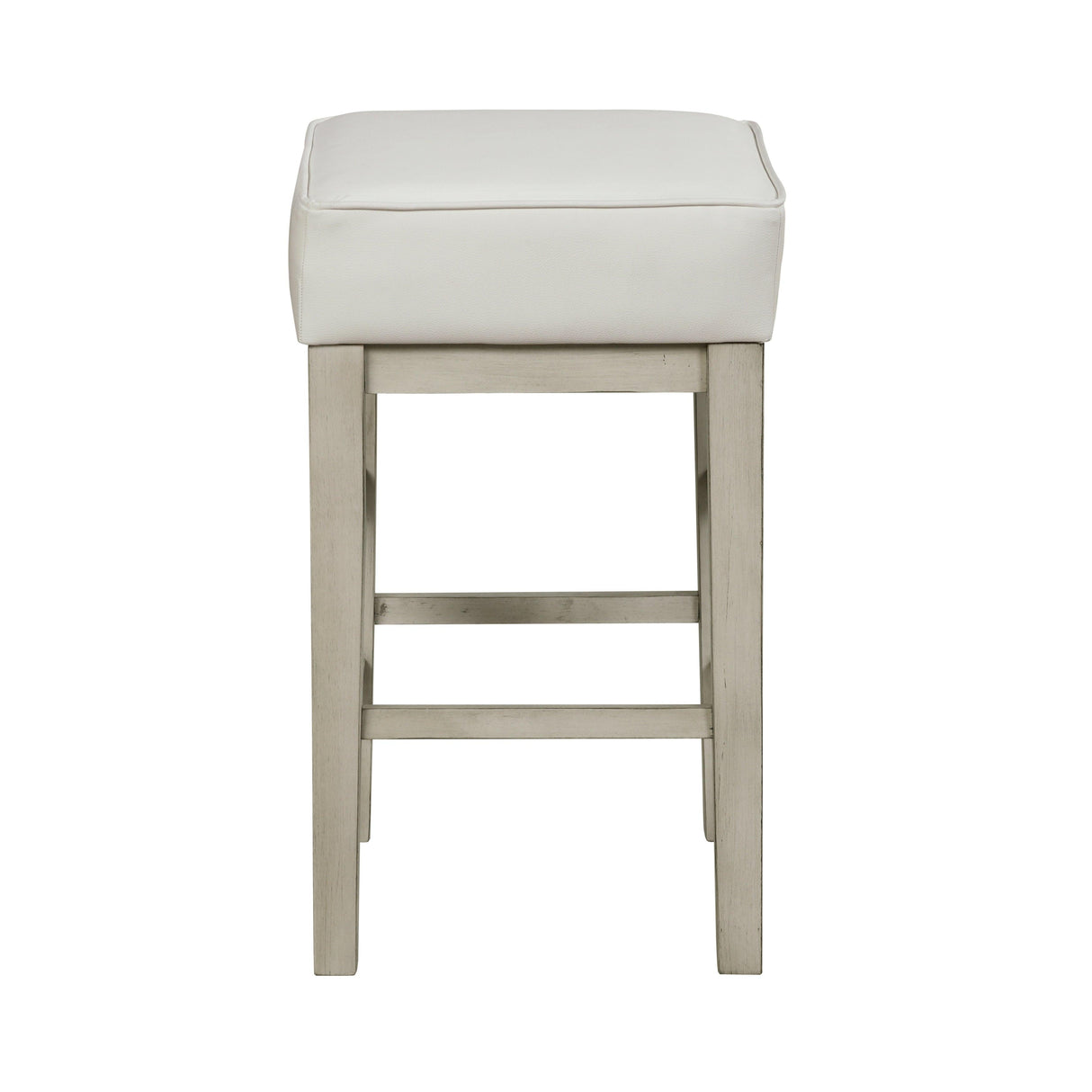 Pittsville White/Espresso Counter Height Stool, Set of 2 by Homelegance at Eve Furniture