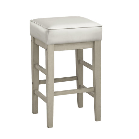 Pittsville White/Espresso Counter Height Stool, Set of 2 by Homelegance at Eve Furniture