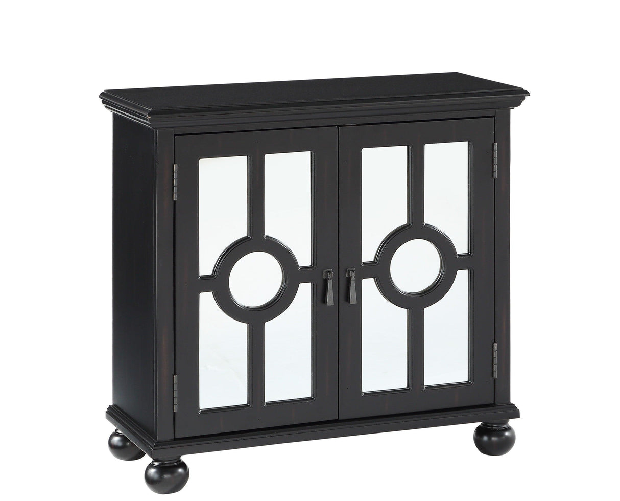 Poppy Antique Black Accent Chest by Homelegance at Eve Furniture