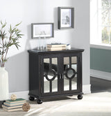 Poppy Antique Black Accent Chest by Homelegance at Eve Furniture
