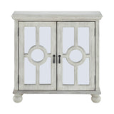 Poppy Antique White Accent Chest by Homelegance at Eve Furniture
