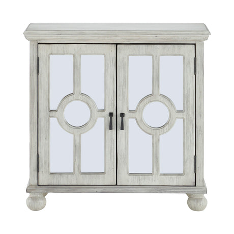 Poppy Antique White Accent Chest by Homelegance at Eve Furniture