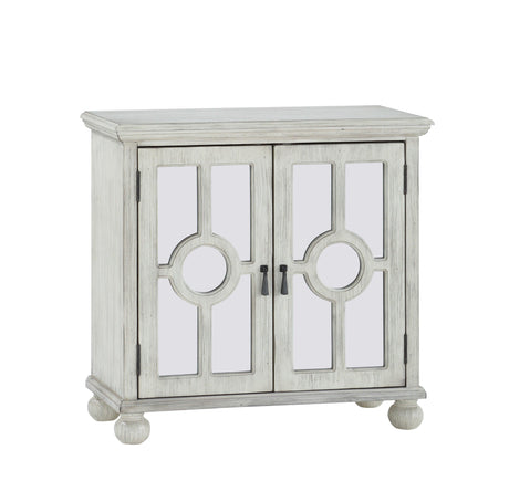 Poppy Antique White Accent Chest by Homelegance at Eve Furniture