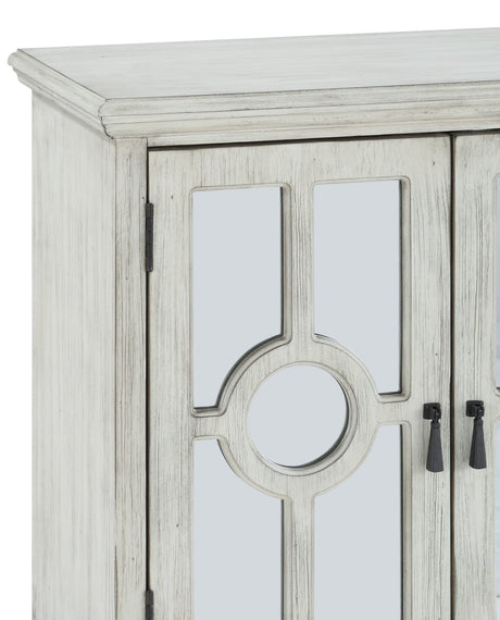 Poppy Antique White Accent Chest by Homelegance at Eve Furniture