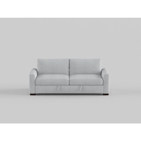 Price Gray Convertible Studio Sofa with Pull-out Bed by Homelegance at Eve Furniture