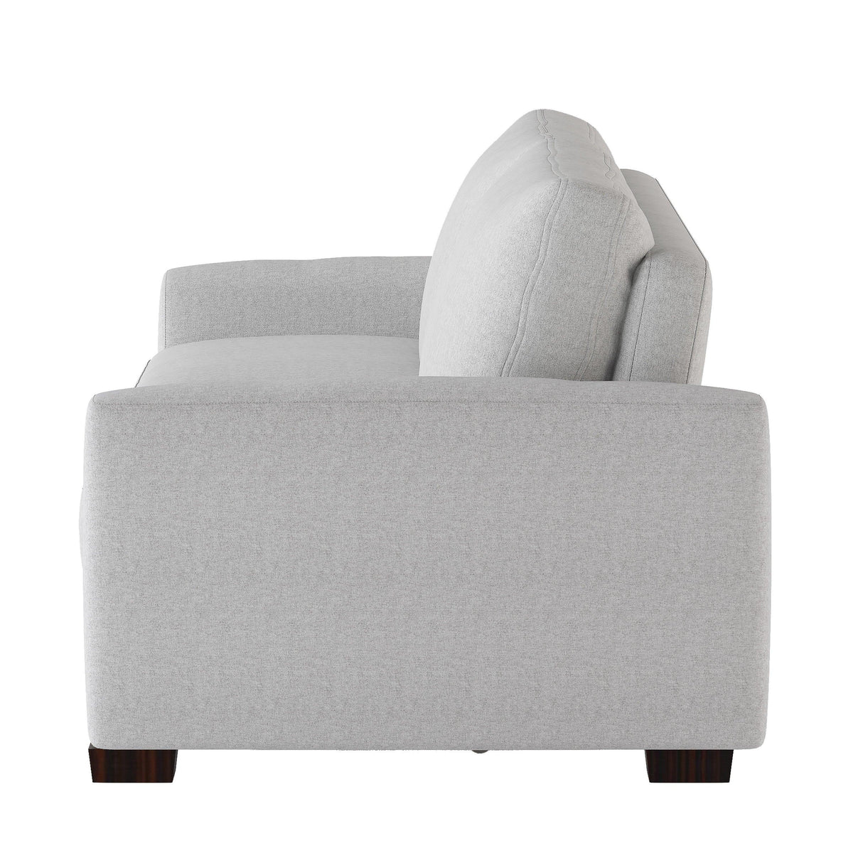 Price Gray Convertible Studio Sofa with Pull-out Bed by Homelegance at Eve Furniture