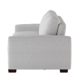 Price Gray Convertible Studio Sofa with Pull-out Bed by Homelegance at Eve Furniture