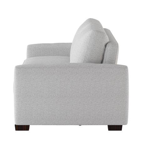 Price Gray Convertible Studio Sofa with Pull-out Bed by Homelegance at Eve Furniture