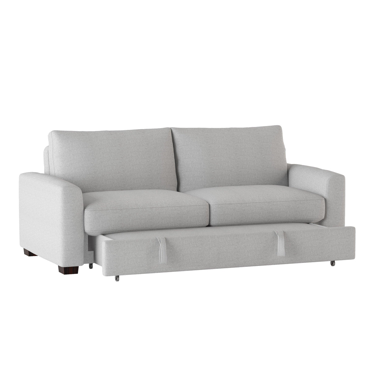Price Gray Convertible Studio Sofa with Pull-out Bed by Homelegance at Eve Furniture
