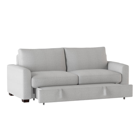 Price Gray Convertible Studio Sofa with Pull-out Bed by Homelegance at Eve Furniture