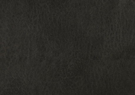 Proctor Gray Microfiber Power Double Reclining Loveseat with Center Console by Homelegance at Eve Furniture