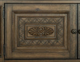 Rachelle Weathered Pecan Chest by Homelegance at Eve Furniture