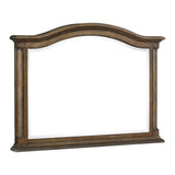 Rachelle Weathered Pecan Mirror (Mirror Only) by Homelegance at Eve Furniture