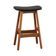 Ride Matt Black Counter Height Stool, Set of 2 by Homelegance at Eve Furniture