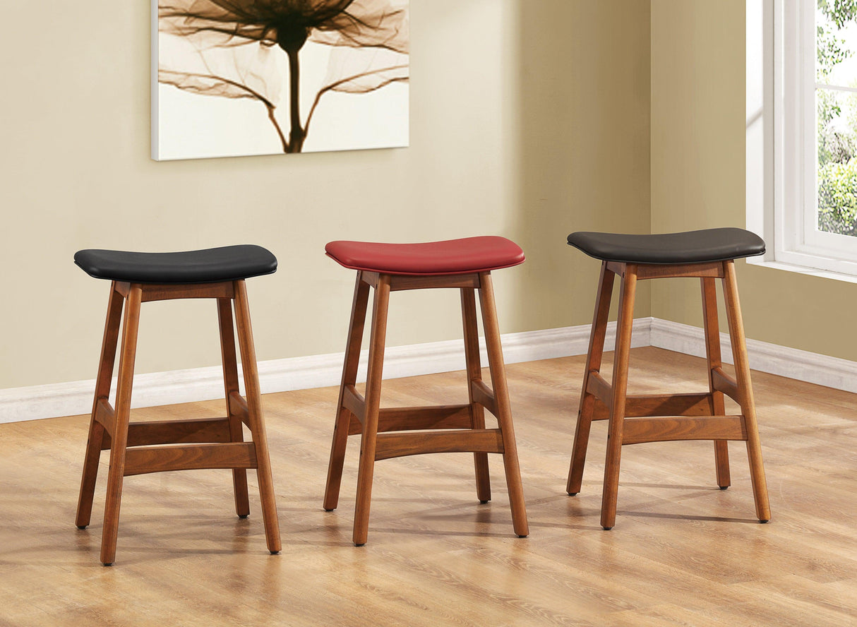 Ride Matt Brown Counter Height Stool, Set of 2 by Homelegance at Eve Furniture
