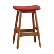 Ride Matt Red Counter Height Stool, Set of 2 by Homelegance at Eve Furniture