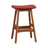 Ride Matt Red Counter Height Stool, Set of 2 by Homelegance at Eve Furniture