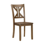 Rivera Charcoal Brown 5-Piece Pack Dinette Set by Homelegance at Eve Furniture