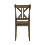 Rivera Charcoal Brown 5-Piece Pack Dinette Set by Homelegance at Eve Furniture