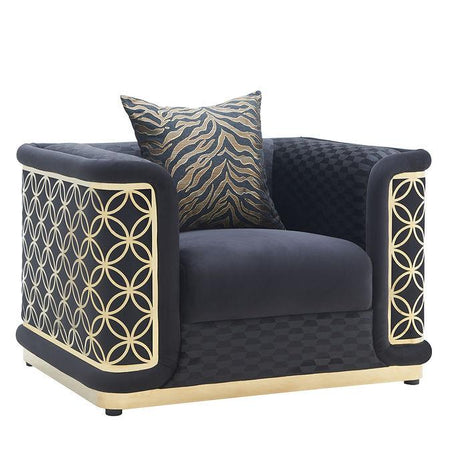 Riya Black Fabric Living Room Set by New Era Innovations at Eve Furniture