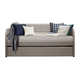 Roland Gray Daybed with Trundle by Homelegance at Eve Furniture