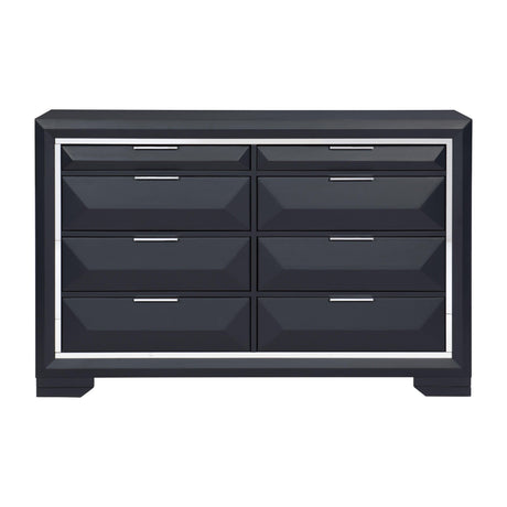 Rosemont Midnight Blue Dresser by Homelegance at Eve Furniture