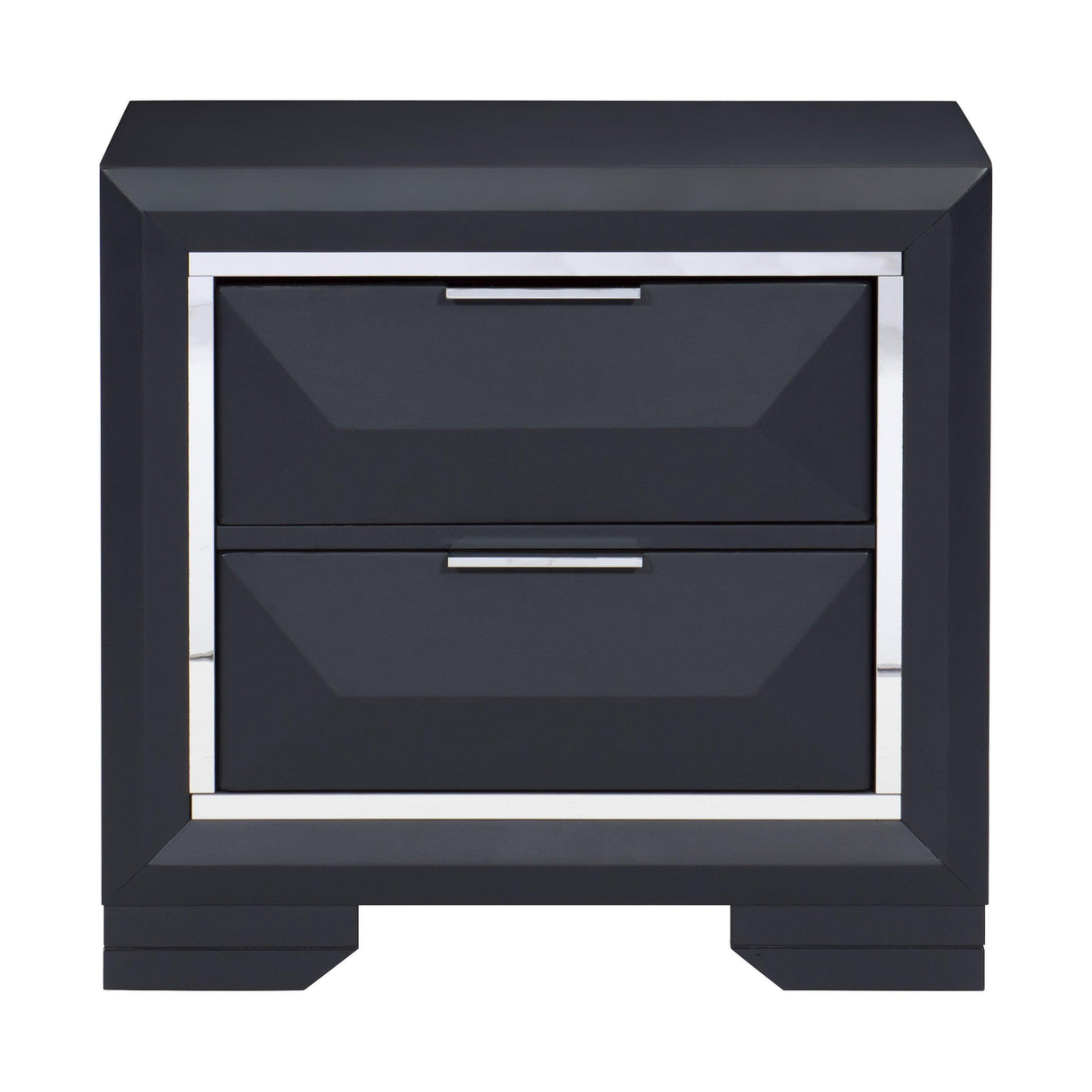 Rosemont Midnight Blue Nightstand by Homelegance at Eve Furniture