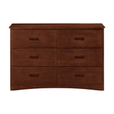 Rowe Dark Cherry Dresser by Homelegance at Eve Furniture