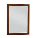 Rowe Dark Cherry Mirror (Mirror Only) by Homelegance at Eve Furniture